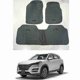 7D Floor Mat Plain Black for Hyundai Tucson Model 2020 to 2021